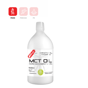 MCT OIL 500 ml oleje jadalne - naturalne źródło energii dla sportowców