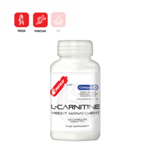 L-CARNITINE 120 kapsułek czystej l-karnityny dla sportowców